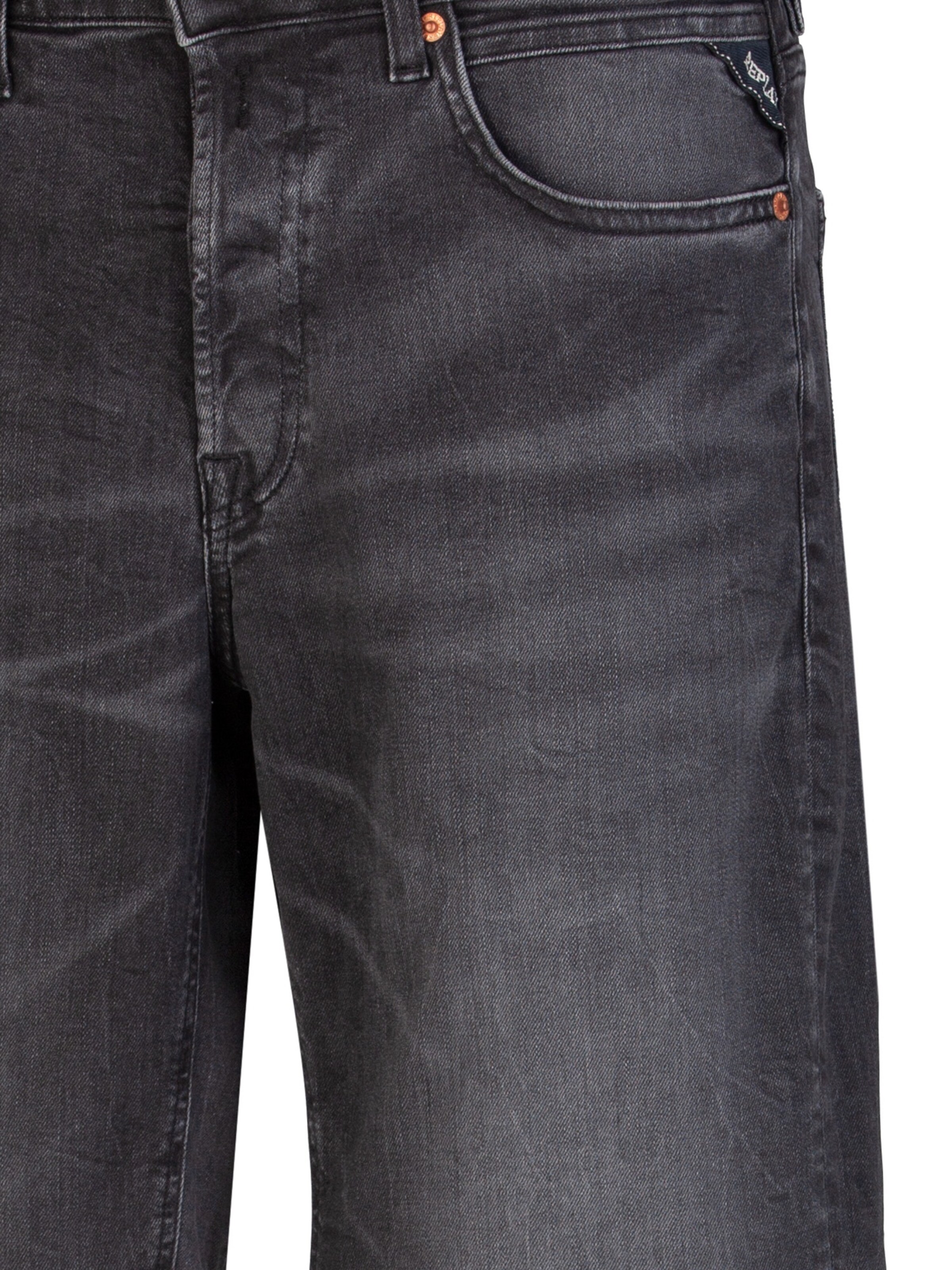 REPLAY Regular Shorts 'Grover' in Schwarz