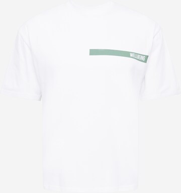 T-Shirt NU-IN en blanc : devant