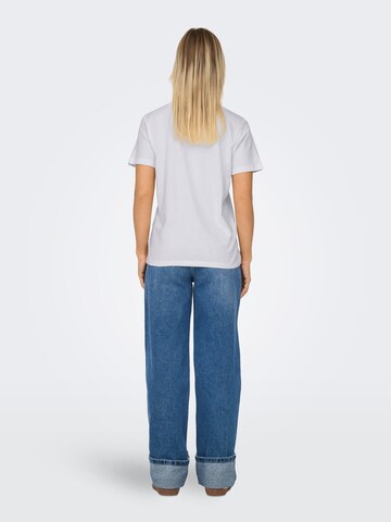 ONLY T-Shirt 'ONLKATE' in Weiß