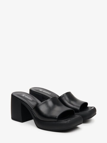 Estro Pantolette '54-2301'‌‌‌‌‌‌‌‌‌ in Schwarz