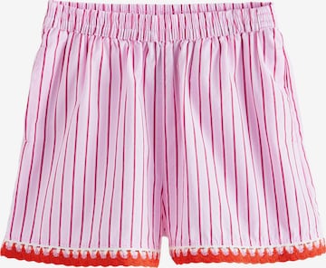 Next Loosefit Housut värissä vaaleanpunainen: etupuoli