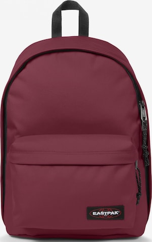 Zaino 'Out of Office' di EASTPAK in rosso: frontale