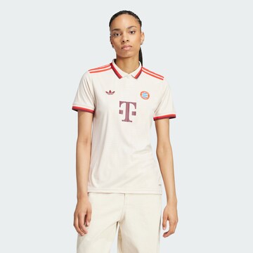 ADIDAS PERFORMANCE Trikot 'FC Bayern 24/25' in Beige: Vorderseite