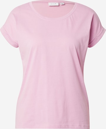 T-shirt 'DREAMERS' VILA en rose : devant
