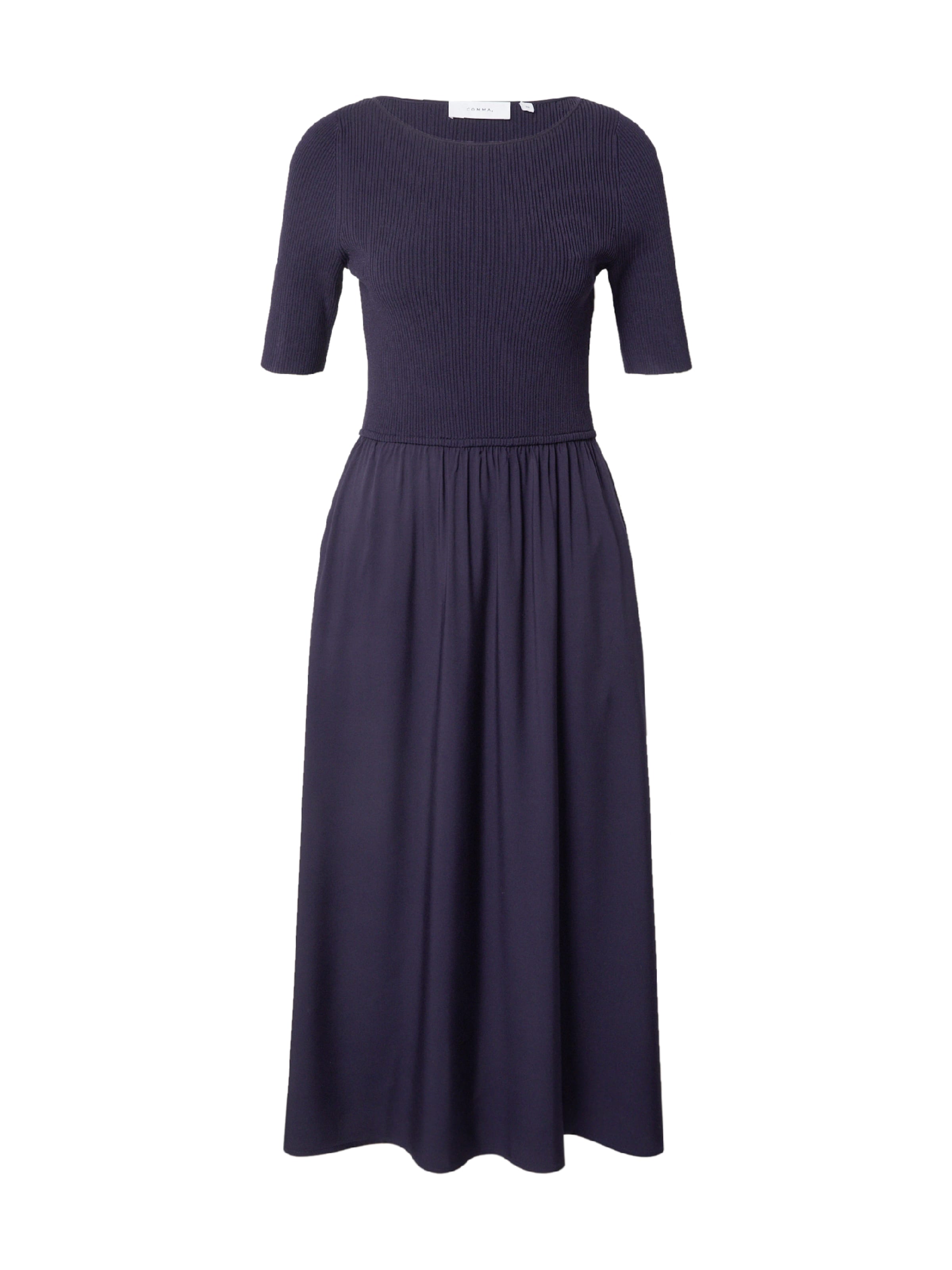COMMA Kleid in Blau: Vorderseite