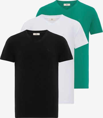 Daniel Hills T-shirt i grön: framsida