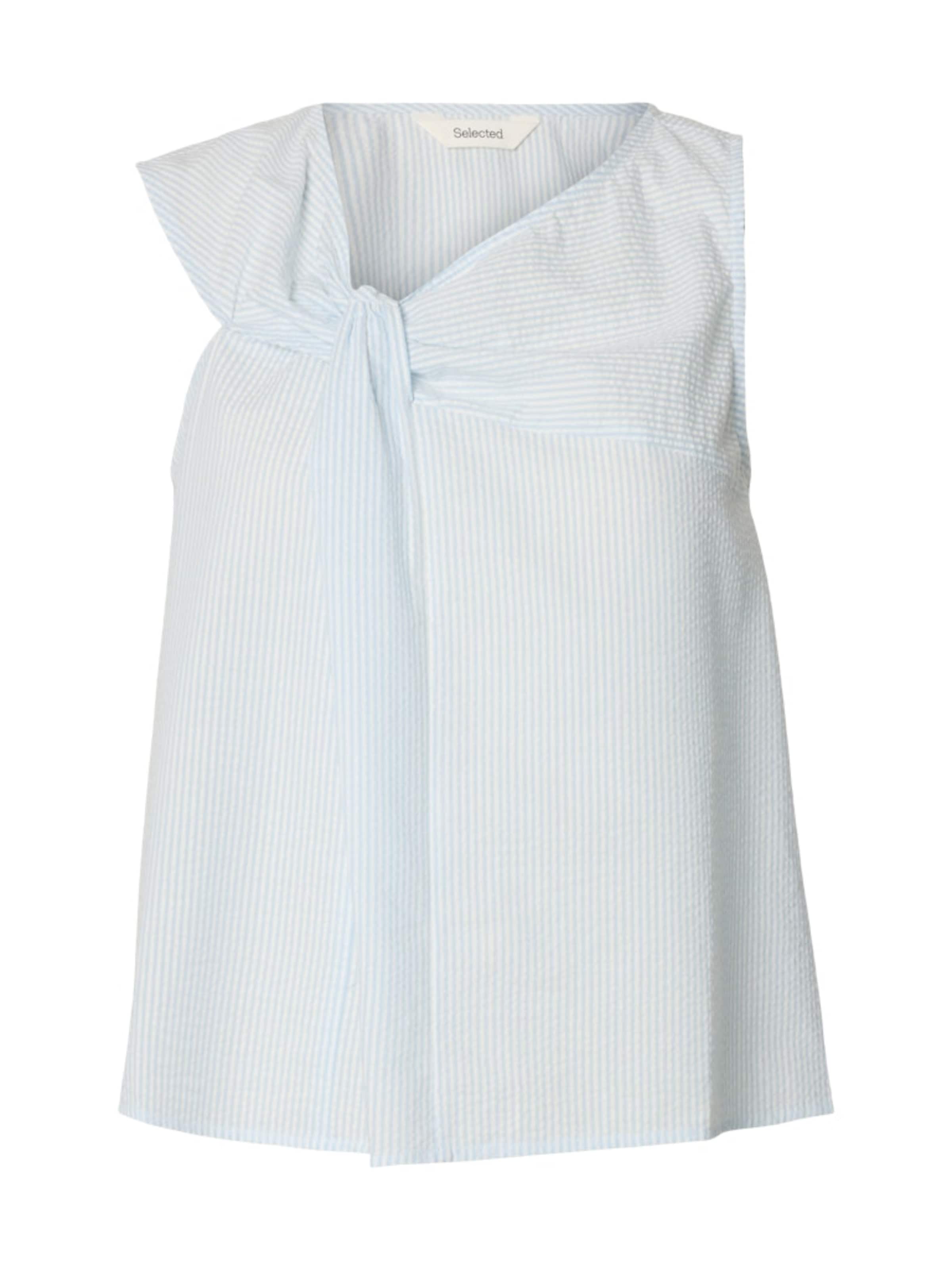 SELECTED - Blusa 'SLFHANNAH' en azul: frente