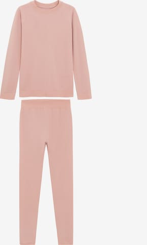 rožinė NoWear Sportinio stiliaus apatiniai drabužiai: priekis