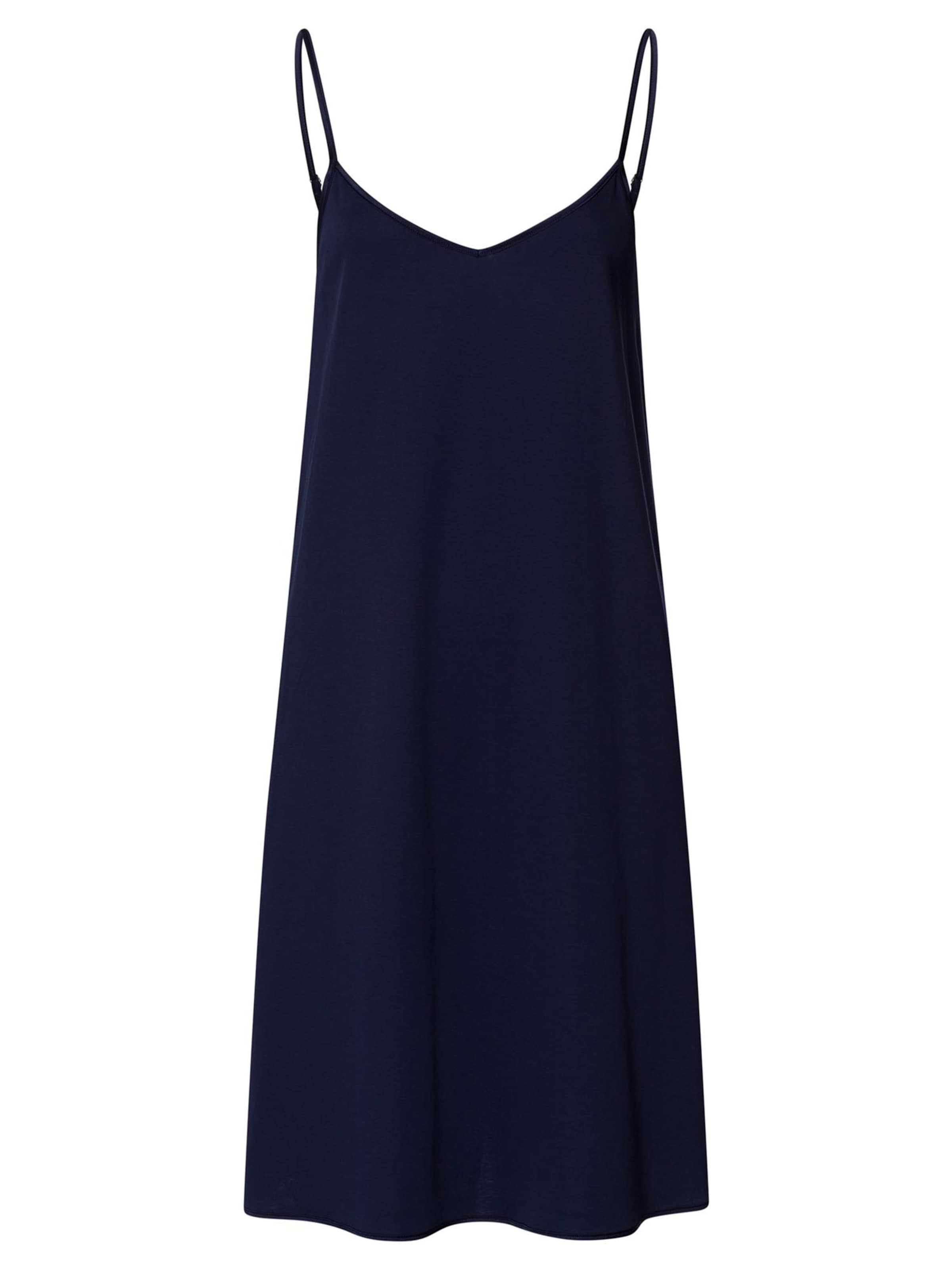 Hanro Nachthemd 'Cotton Silk'‌‌‌ in Blau: Vorderseite