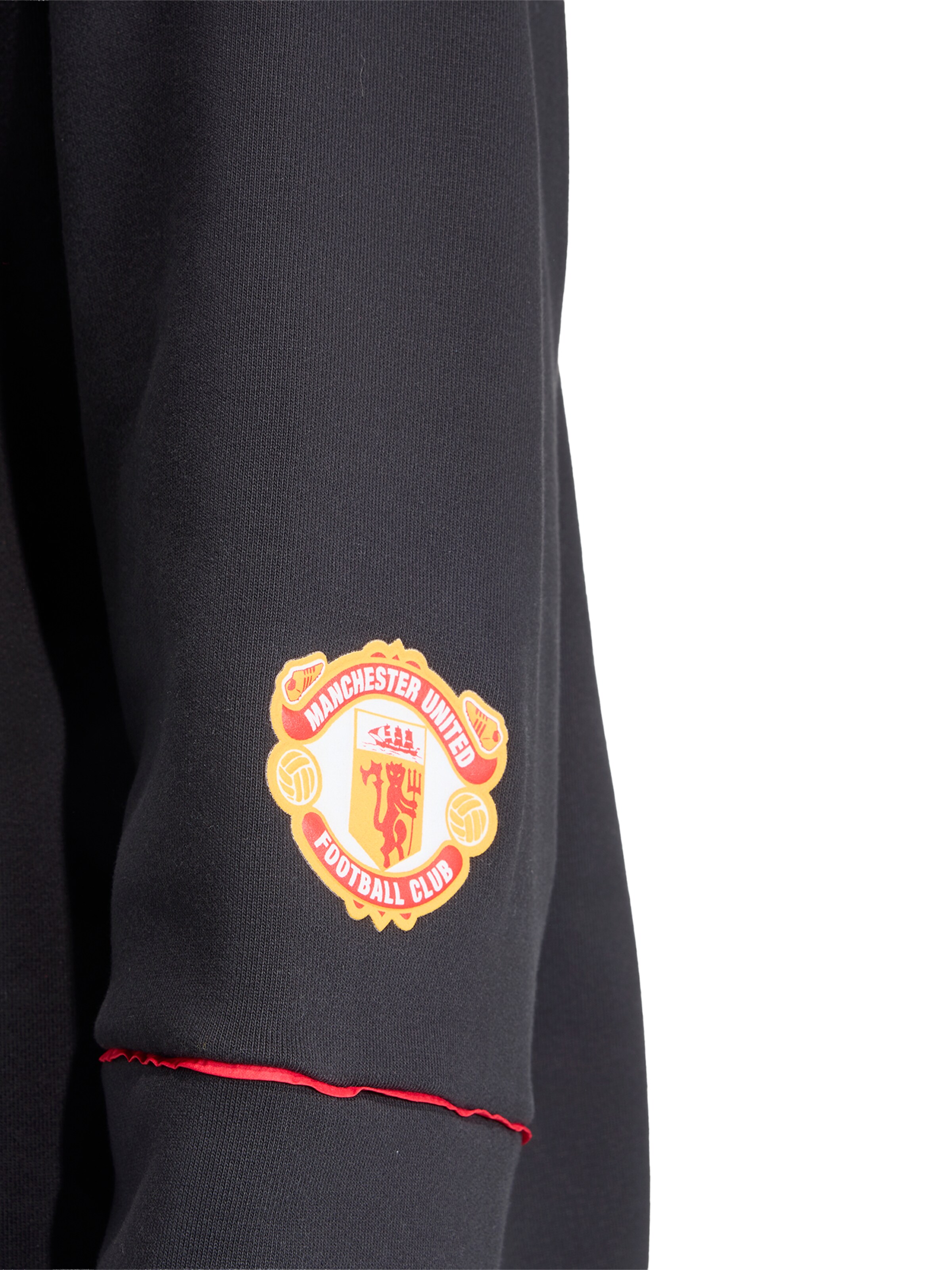 juoda ADIDAS PERFORMANCE Sportinio tipo megztinis 'MUFC 90'