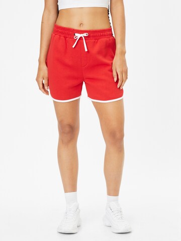 AÉROPOSTALE Regular Shorts in Rot: predná strana