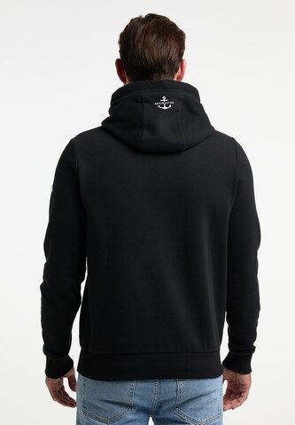 DreiMaster Maritim Sweatshirt in Black