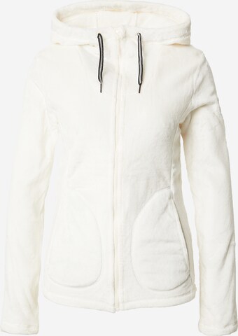 ROXY Athletic fleece jacket 'TUNDRA' in Beige: front