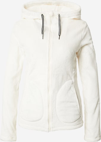 Veste en polaire fonctionnelle 'TUNDRA' ROXY en beige : devant