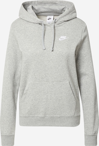 Nike Sportswear Суичър в сиво: отпред