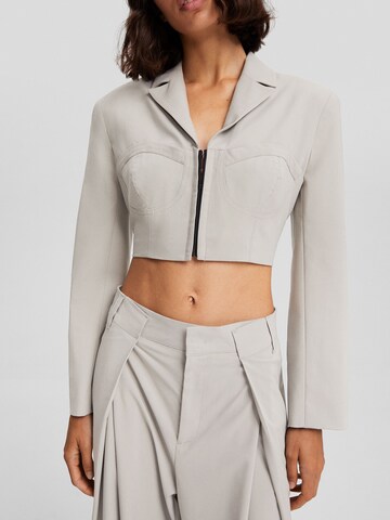 Bershka Blazer in Grau