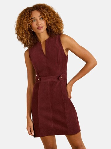 love & roses Jurk in Rood: voorkant