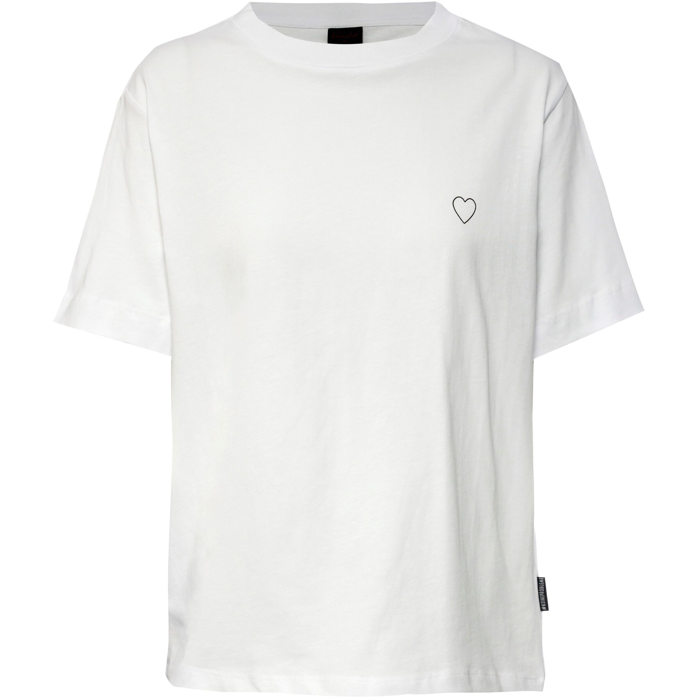 Kleinigkeit Camisa 'Love' em XS em branco, Vista do artigo