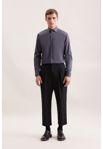 Coupe regular Chemise business 'SMART CLASSICS' SEIDENSTICKER en gris