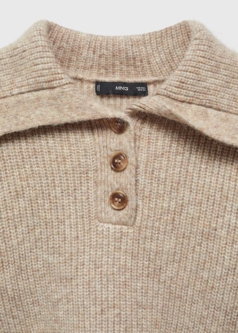 MANGO Sweater 'Canvi' in Brown