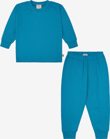 loud + proud Schlafanzug in Grün: Vorderseite