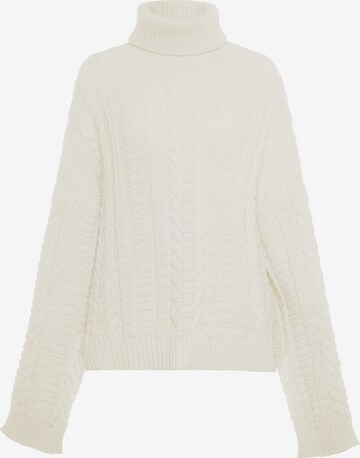 MYMO Sweater in White: front