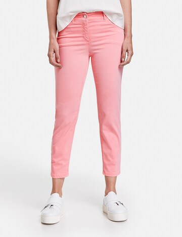 GERRY WEBER Regular Jeans 'Best4me' in Pink: front