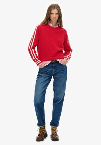 Pull-over Superdry en rouge