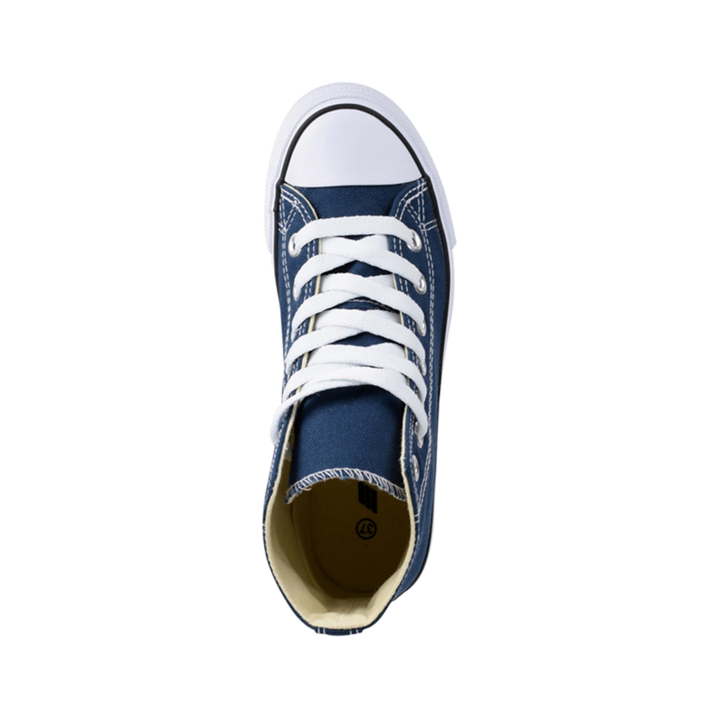 Baskets hautes Elara en bleu