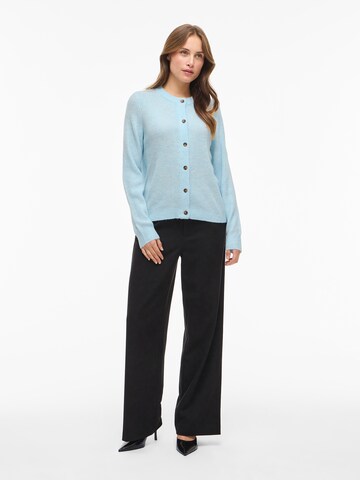 VILA Strickjacke in Blau