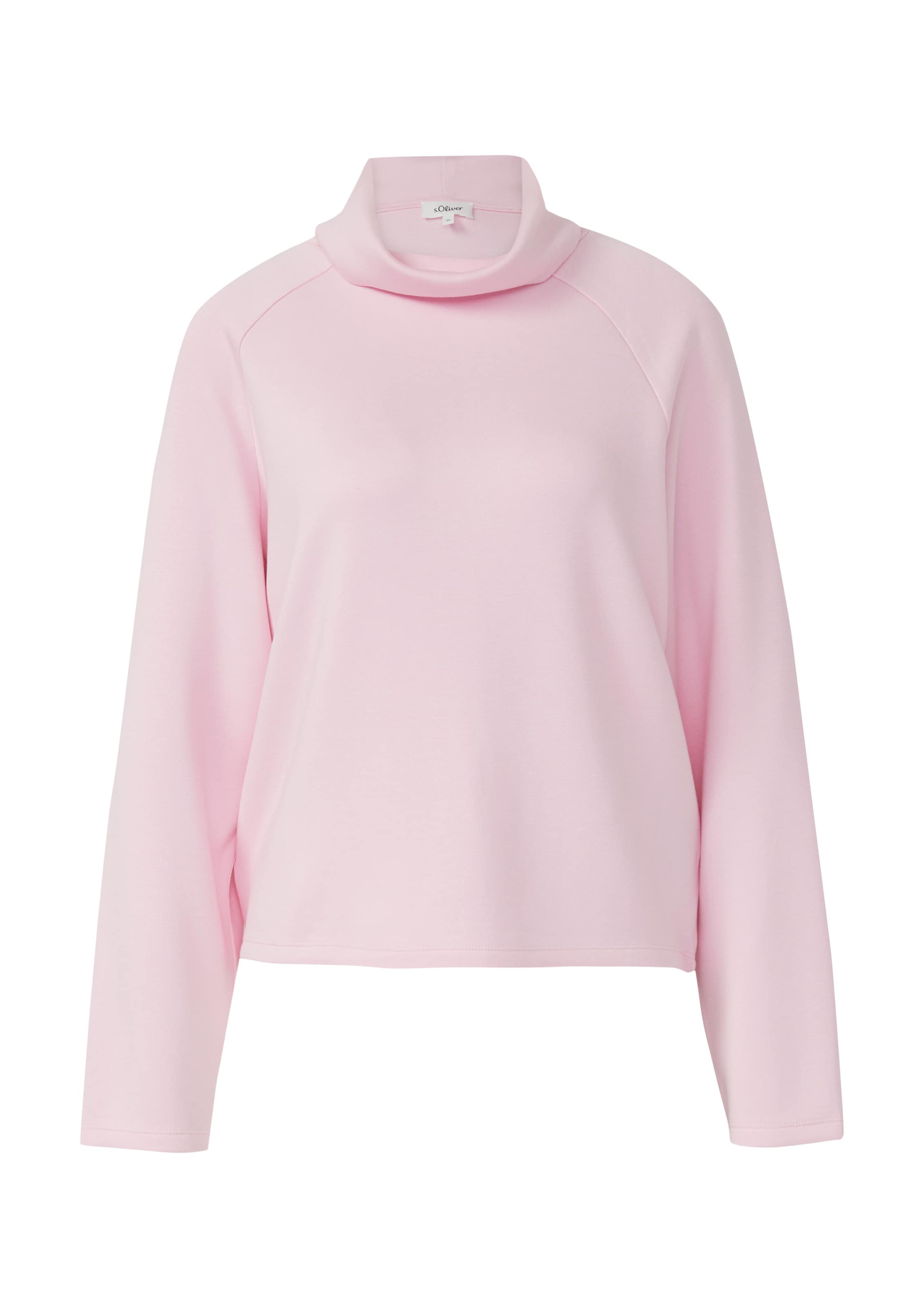 s.Oliver Sweatshirt in Pink: Vorderseite