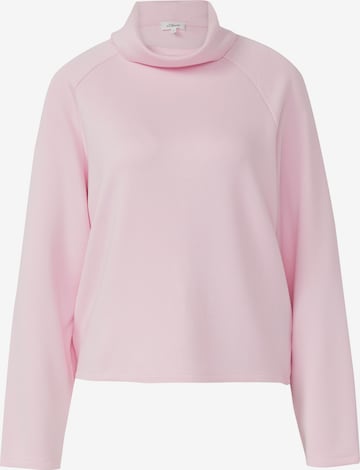 s.Oliver Sweatshirt in Pink: Vorderseite