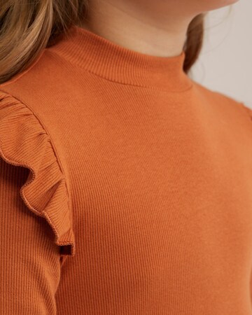 T-Shirt WE Fashion en marron