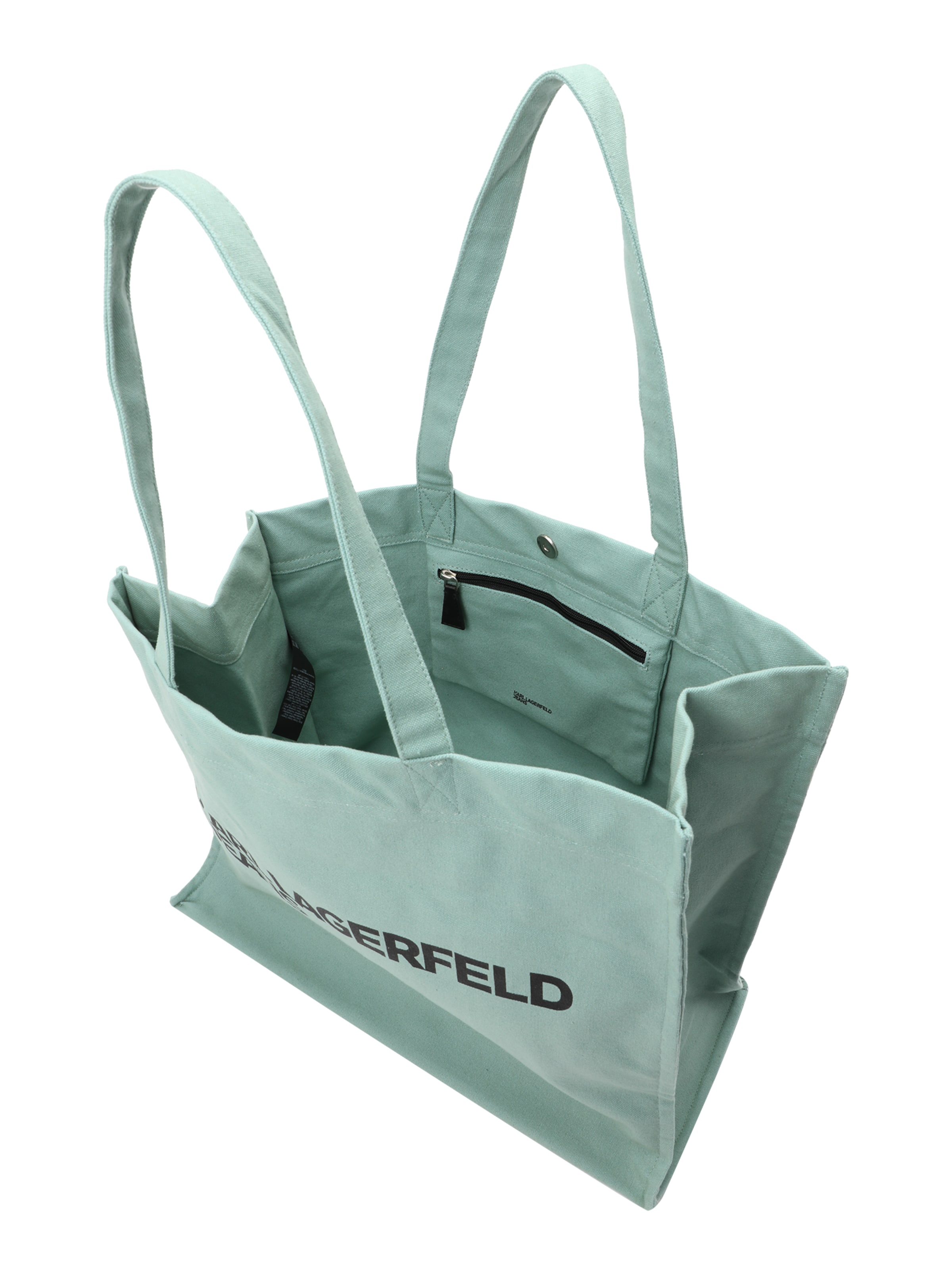 KARL LAGERFELD JEANS Шоппер в Зеленый: сверху