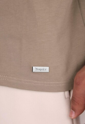 T-Shirt Dropsize en beige