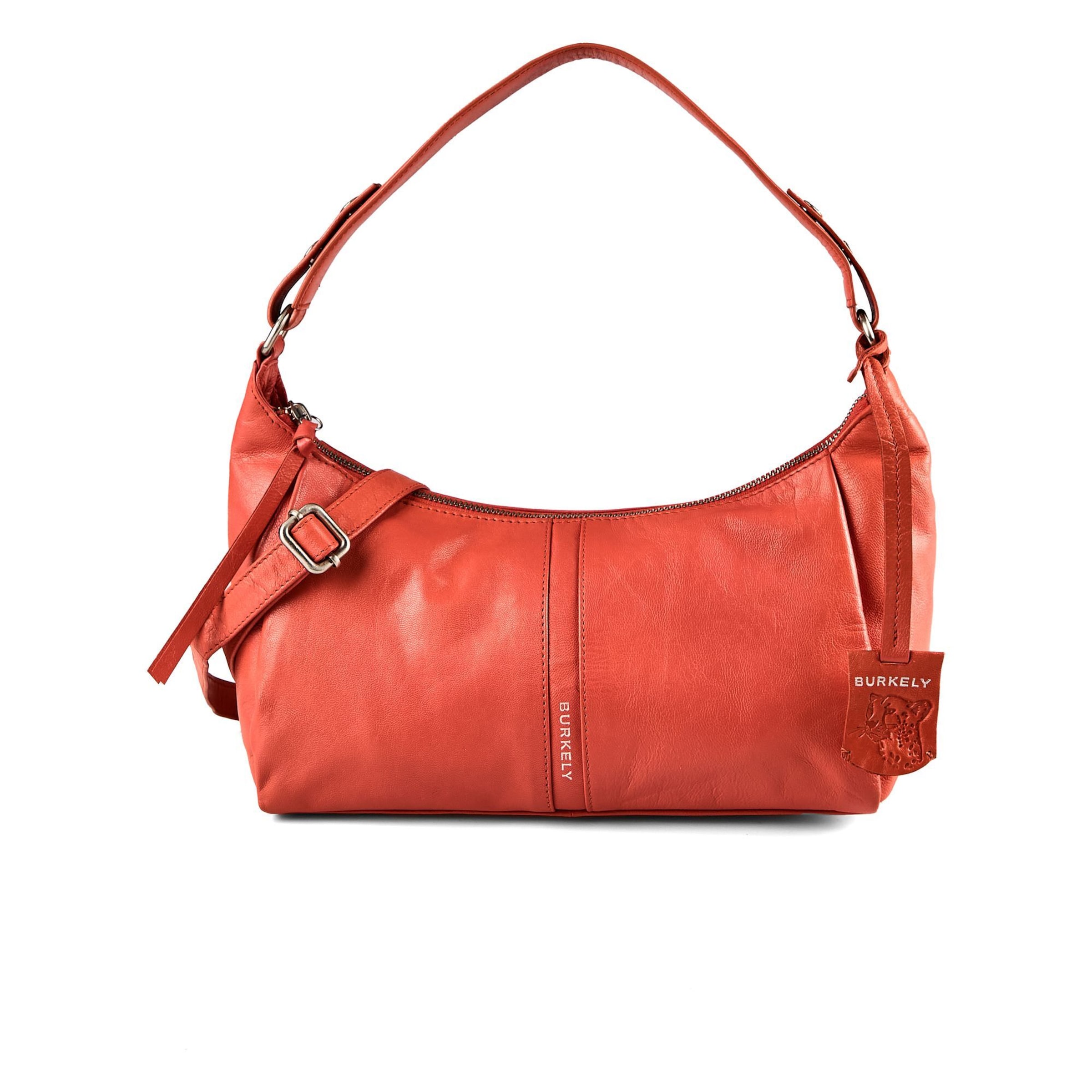 Burkely Schultertasche  'Nalan' in Rot: Vorderseite