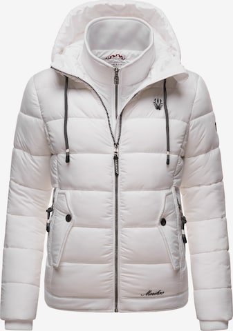MARIKOO Зимняя куртка 'Taisaa' в Белый: спереди