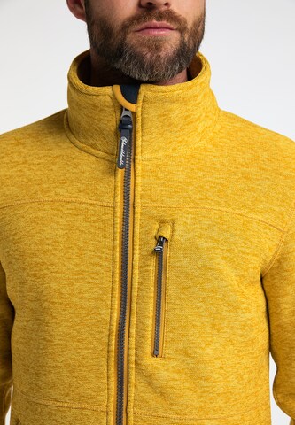 Veste en polaire Schmuddelwedda en jaune