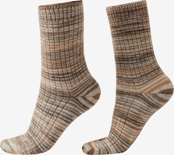 CALZEDONIA Socken in Braun: Vorderseite