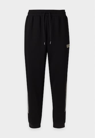 EA7 Emporio Armani Дънки Tapered Leg Панталон в черно: отпред
