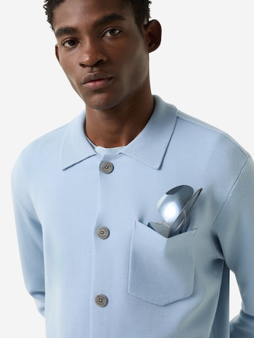 BOGNER Strickjacke 'Olaf' in Blau