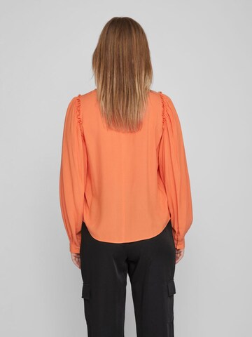 VILA Bluse in Orange