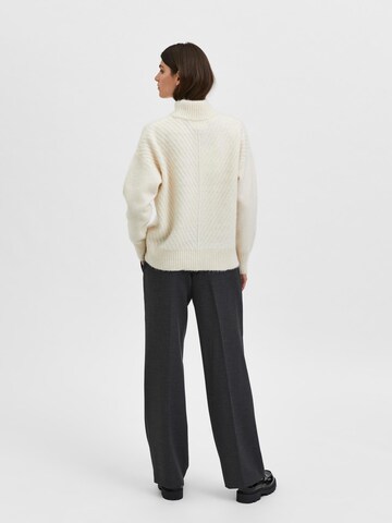 SELECTED FEMME Pullover i beige