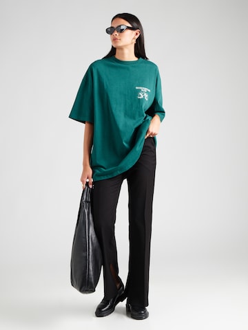Maglia extra large 'Good Fortune' di Karo Kauer in verde