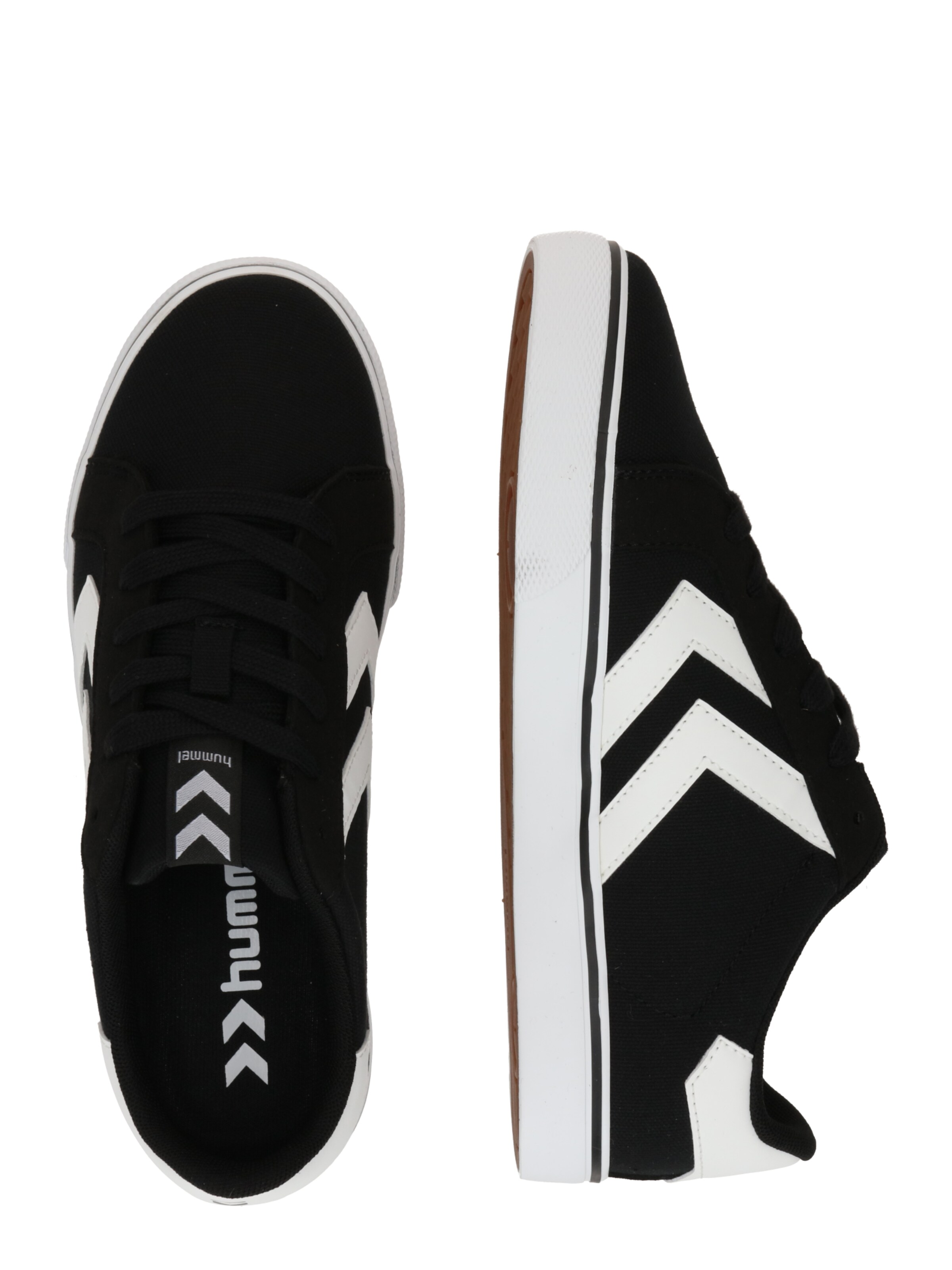 Hummel Sneakers laag 'Leisure' in Zwart