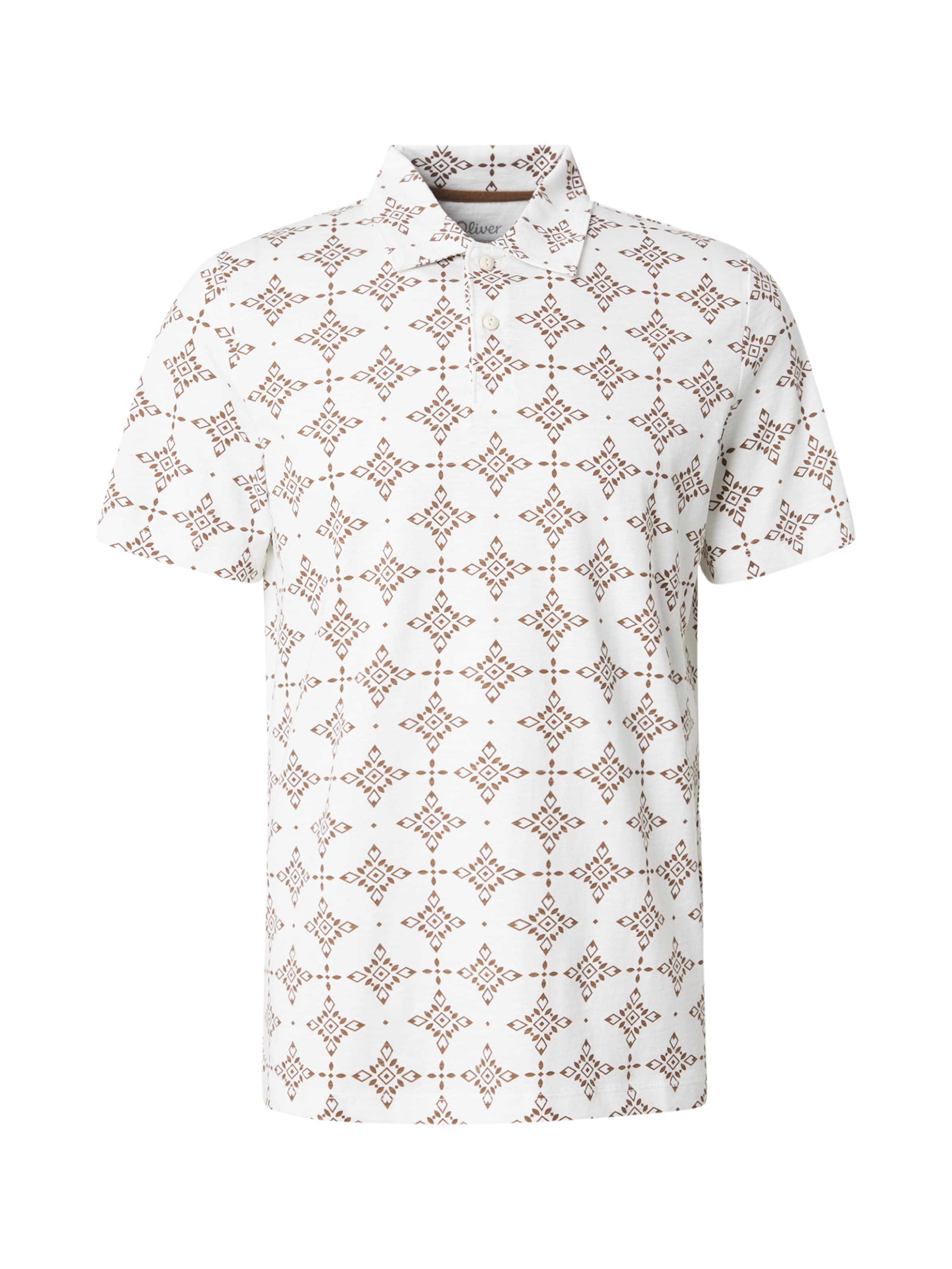 T-Shirt s.Oliver en blanc : devant