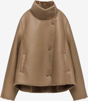 Palton de primăvară-toamnă de la Adolfo Dominguez pe bej: față
