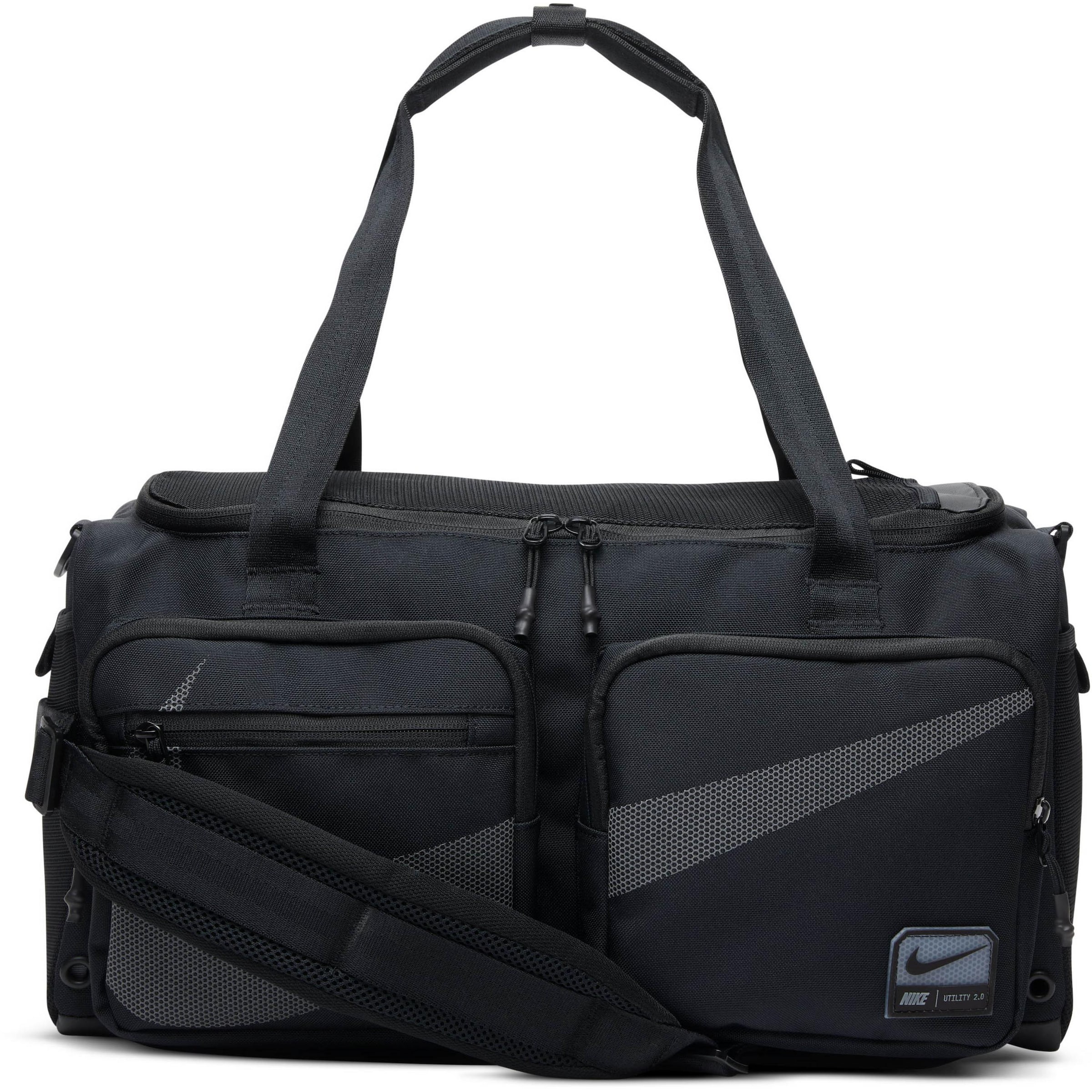 Nike Sportswear Sports Bag 'UTILITY DUFF 2.0' in Black: front