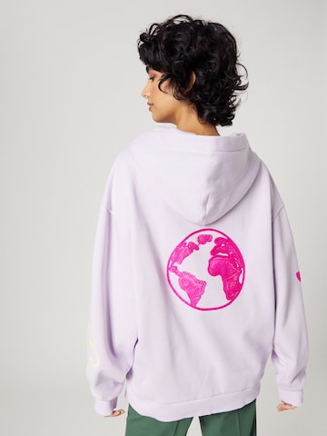 florence by mills exclusive for ABOUT YOU - Sudadera con cremallera 'Phoenix' en lila