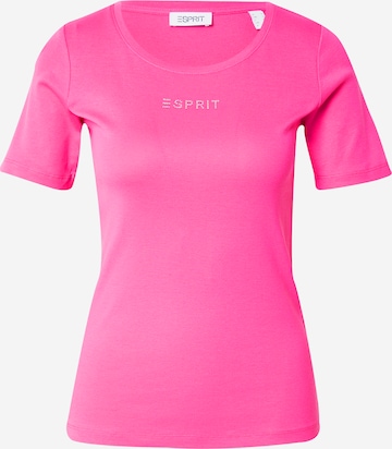 T-shirt ESPRIT en rose : devant